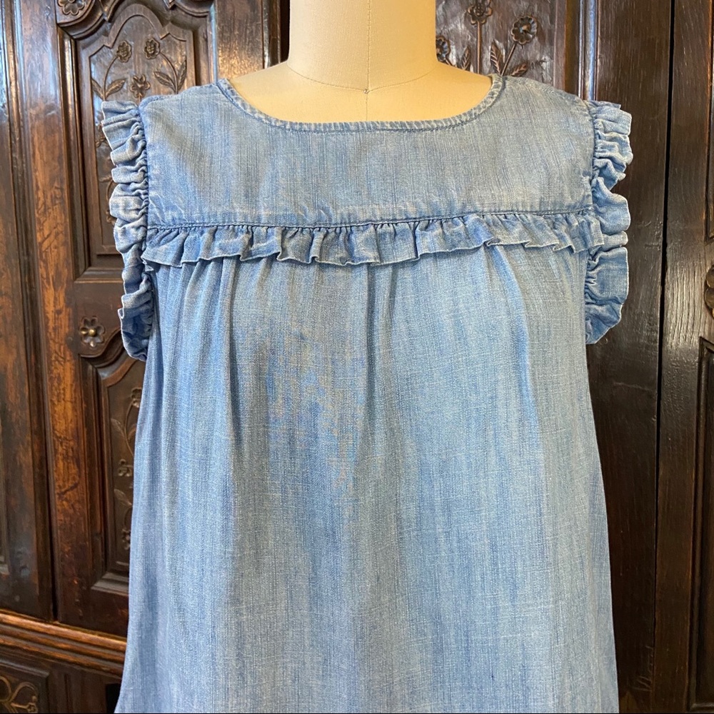 GAP denim babydoll dress